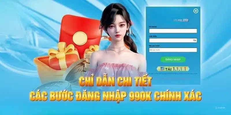 Đăng nhập 99OK điền đúng các thông tin cần thiết