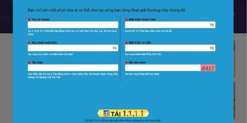 Đăng ký tài khoản 99OK trên máy tính chỉ với 3 bước 
